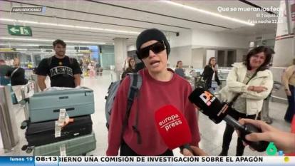 Melody habla alto y claro a su llegada a España, tras el 'apagón' en  Eurovisión: "No he echado a nadie del camerino"