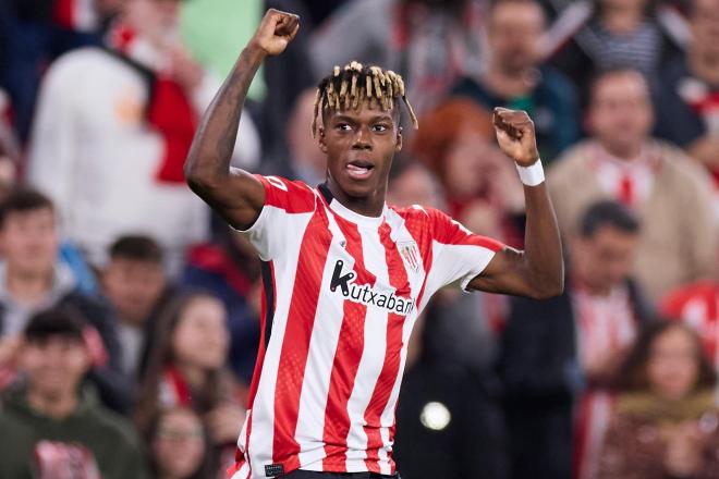 Nico Williams in action for Athletic Bilbao