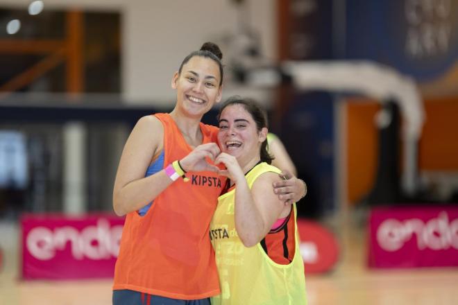 Basketball team of people with intellectual disabilities