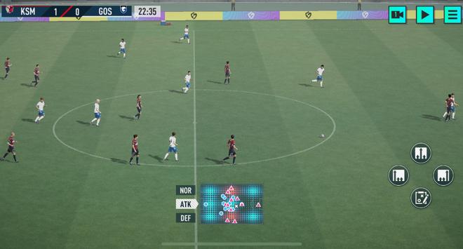 Sega Football Club Champions 2025 User Interface