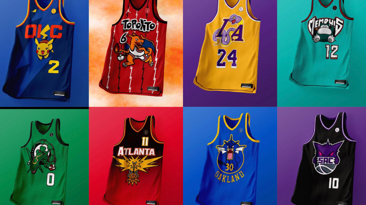 Las camisetas de la NBA en version Pokemon Marca