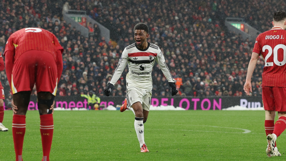 El Manchester United podría perder a Amad Diallo lo que queda de curso