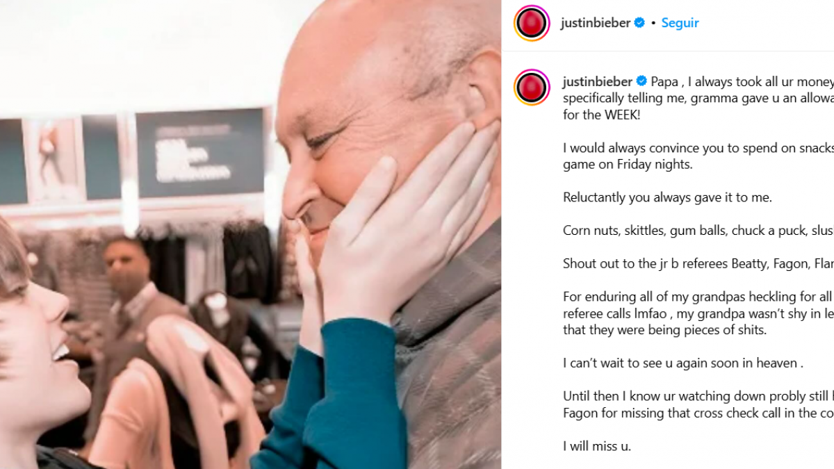 La gran pérdida de Justin Bieber que llora la muerte de un ser querido:  "Sentiré dolor"