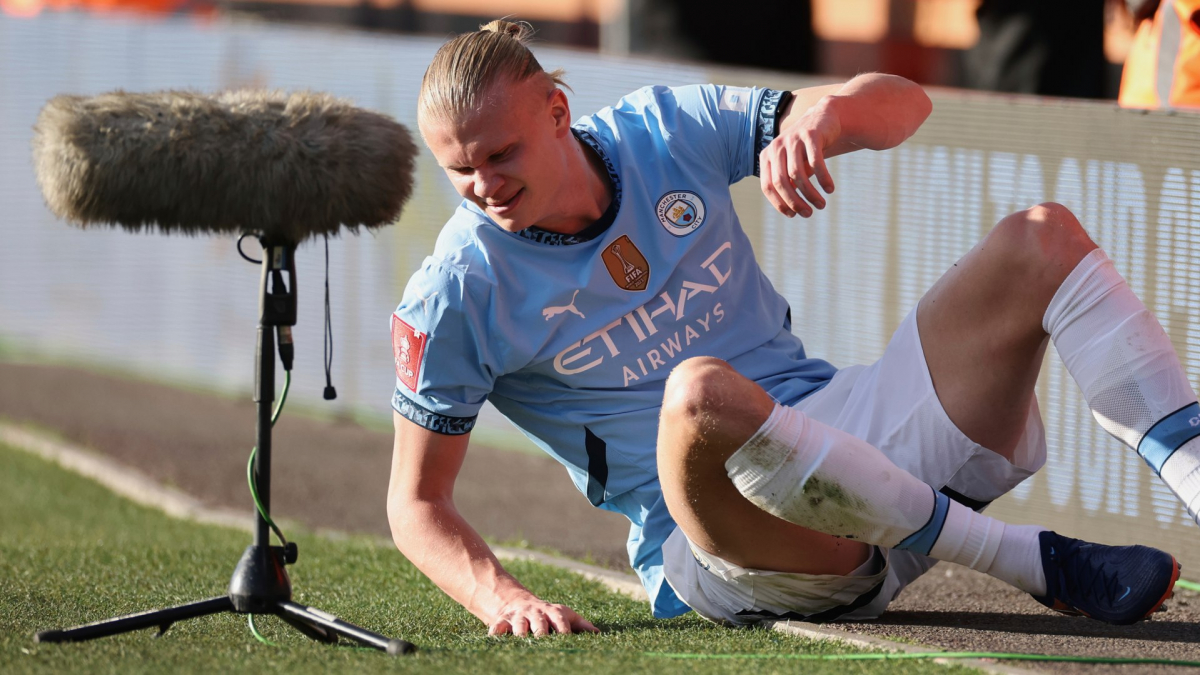 Guardiola: Haaland tiene que empezar a aprender lo que es ser capitán