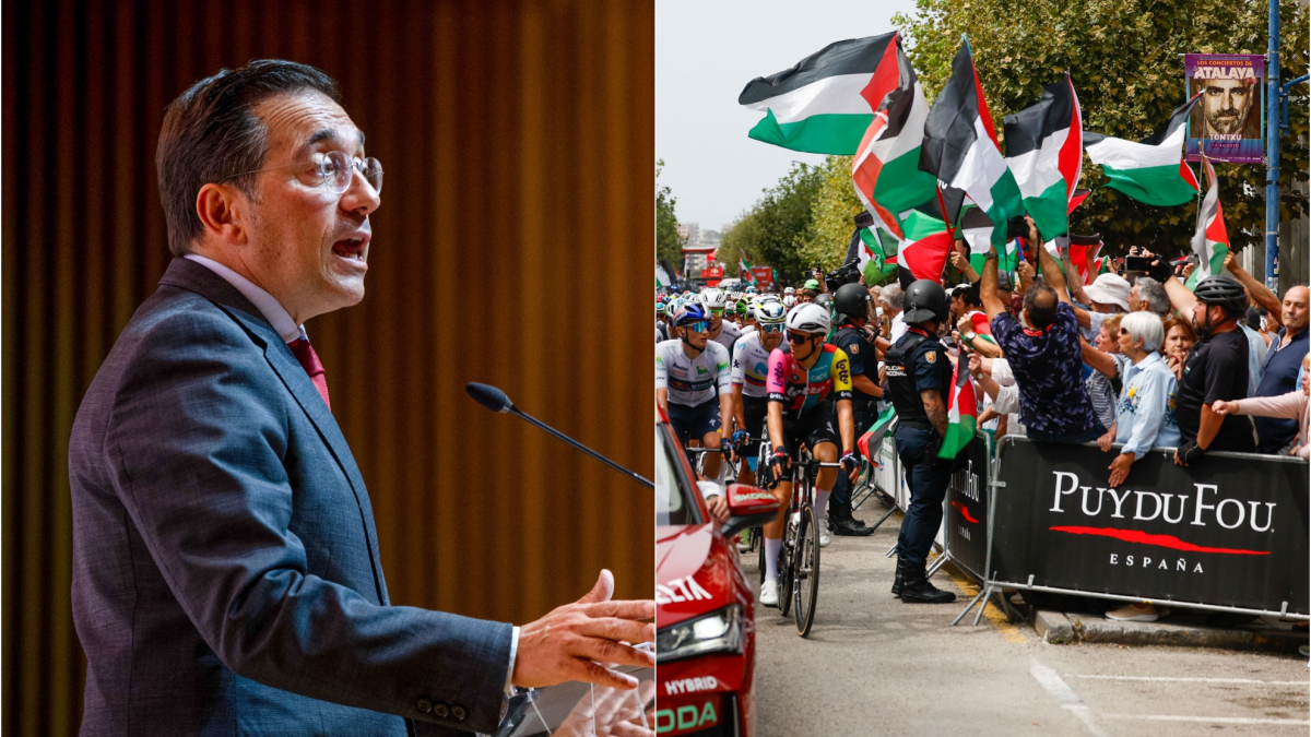 El ministro Albares, partidario de la expulsión del Israel Premier Tech de LaVuelta
