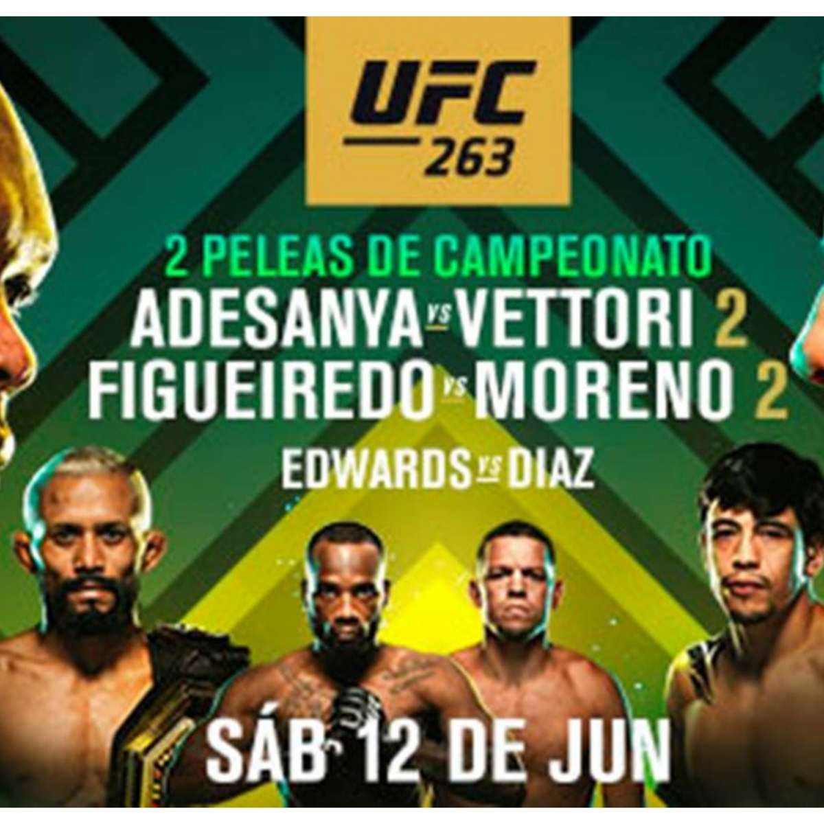 Adesanya - Vettori: horario y dónde ver hoy en TV y online el combate de UFC  263 | Marca