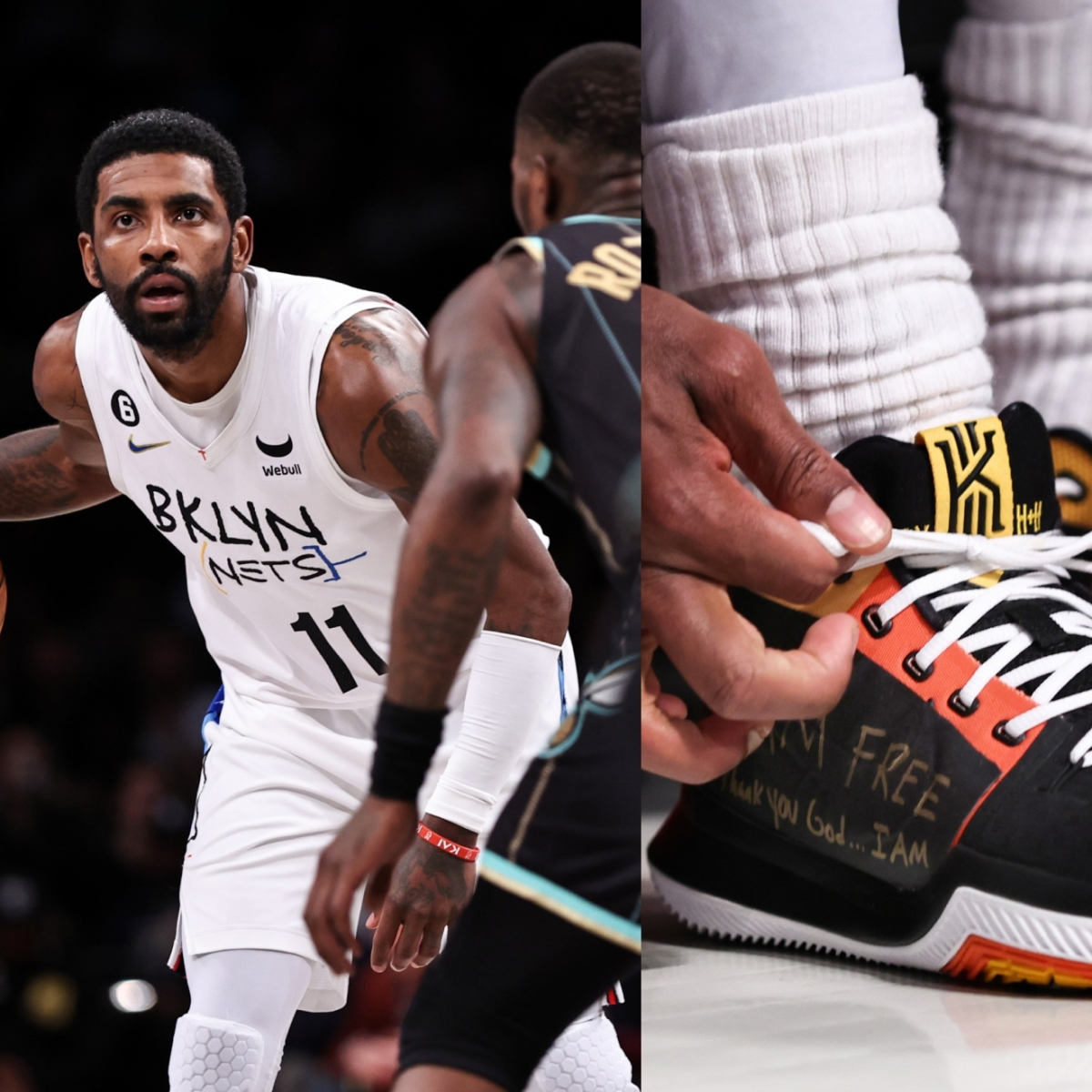 Kyrie Irving no se corta tras la ruptura con Nike Soy libre Marca