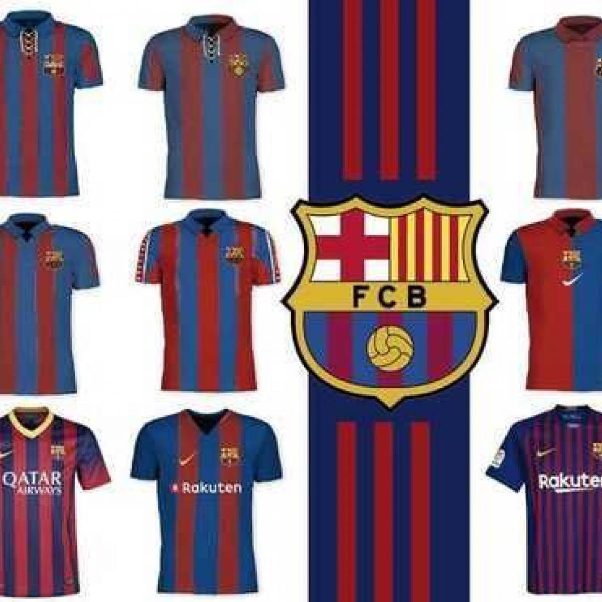 La historia de las camisetas del Barcelona recuerda las marcas deportivas que lo han vestido Marca