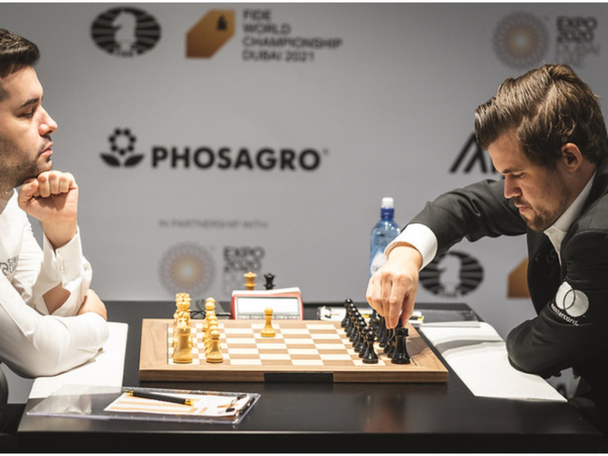 Mundial de Xadrez Partida 3: Caruana Repete Rossolimo Mas Não Consegue  Quebrar Carlsen 