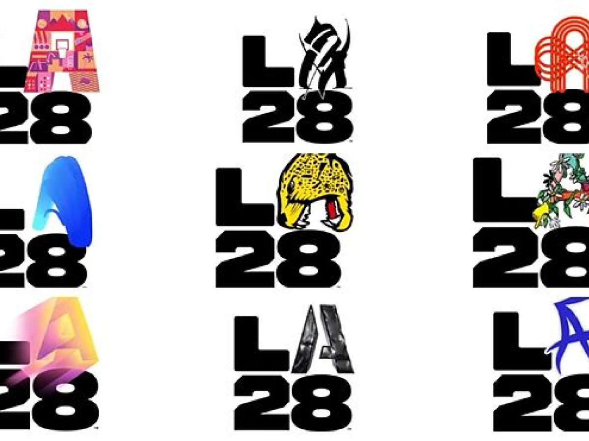 Los Angeles 2028 inova e lança logomarca em constante movimento até as  Olimpíadas, olimpíadas