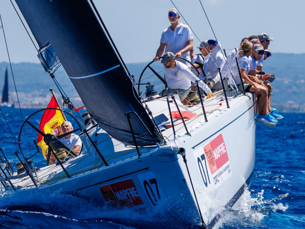 El Rey Felipe VI ya se entrena en Palma para la Copa