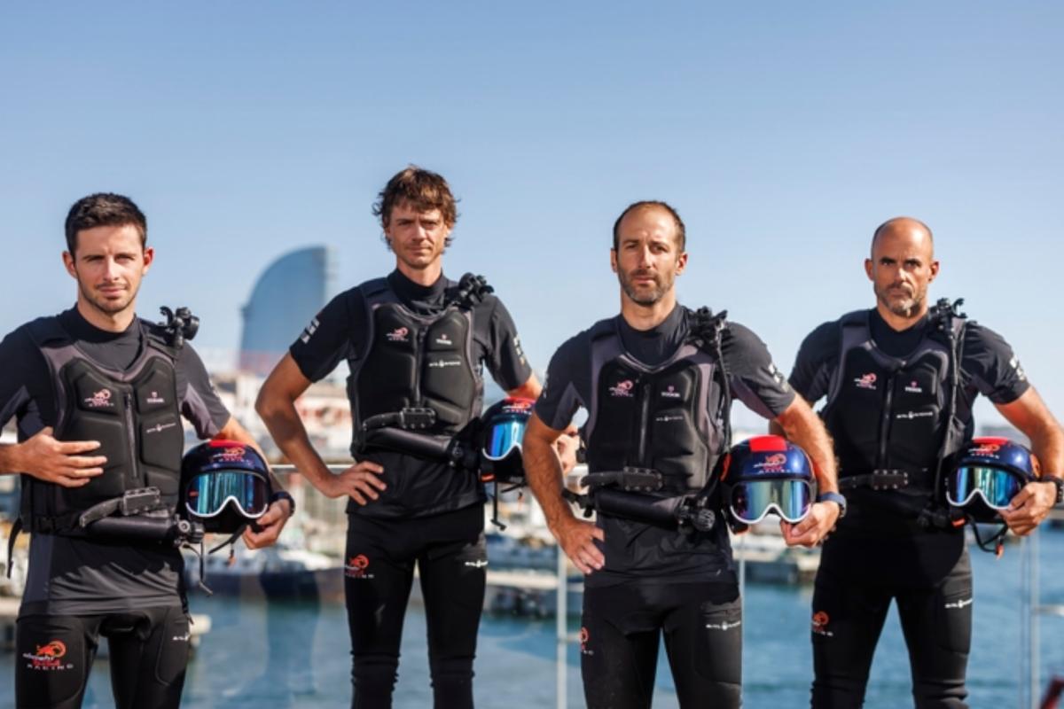 Alinghi anuncia a sus cuatro tripulantes para Vilanova i la Geltrú