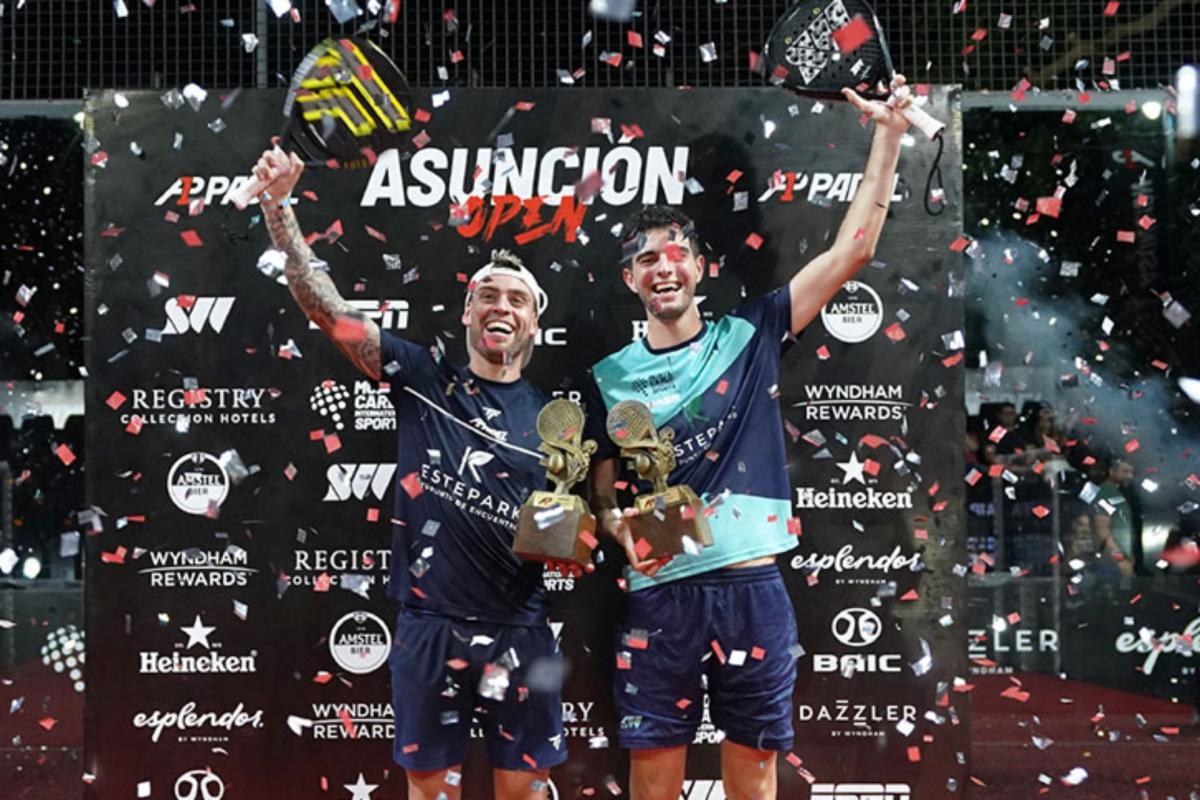 De Pascual y Alfonso suman su tercer título del año en A1 Padel y rompen una hegemonía en Asunción