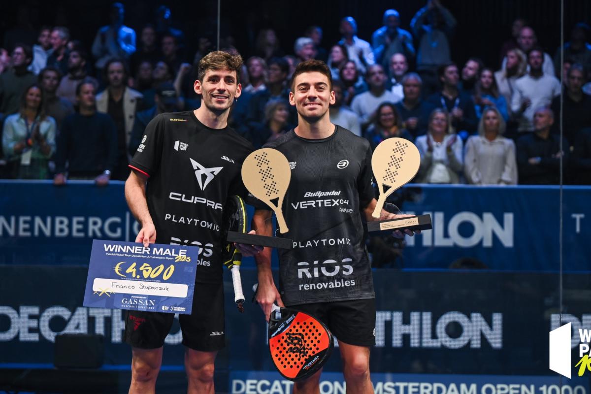 Los &#039;Superpibes&#039; Stupaczuk y Di Nenno ganan en Amsterdam