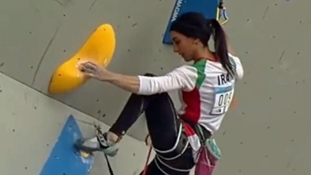 Escaladora iraniana desaparece após competir sem véu na Coréia do Sul  (atualizado) - AltaMontanha