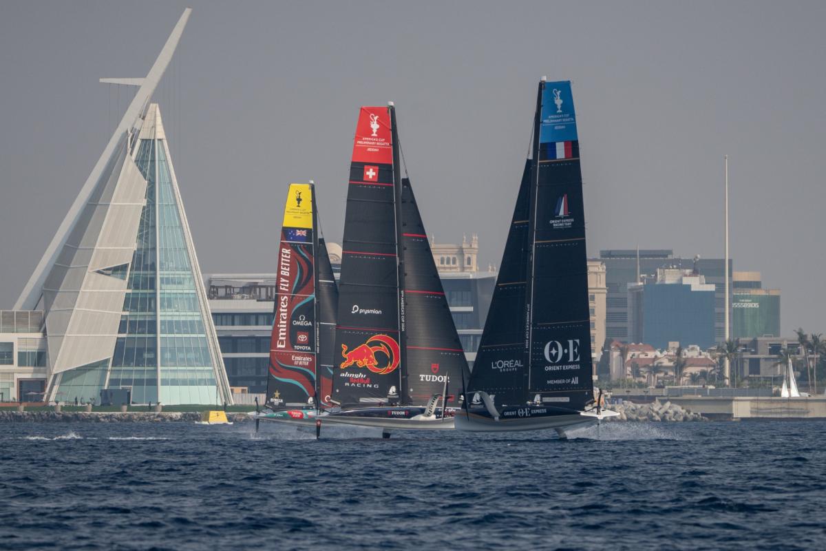 El Team New Zealand lidera la segunda regata preliminar de la Copa América