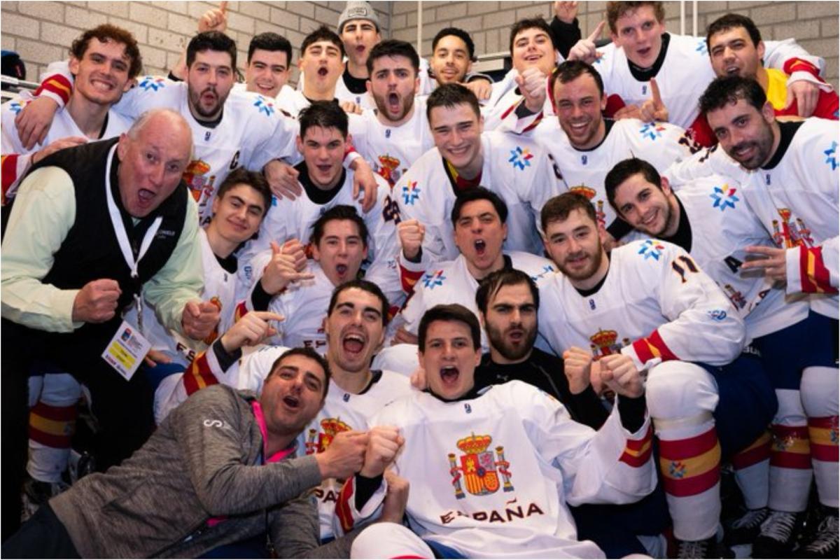 La selección española de hockey hielo avanza hacia los Juegos Marca