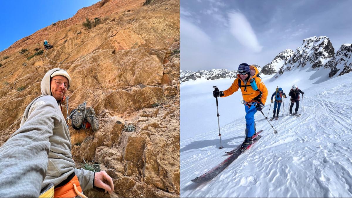 Nuevo hitos de los Pou: una alta ruta de esquí en los Alpes y nueva vía en el Atlas marroquí