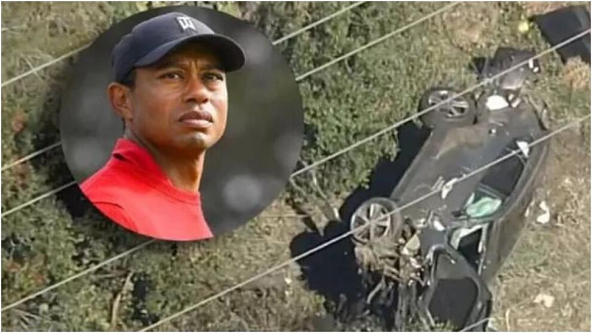 Tiger woods no frenó durante el momento del accidente