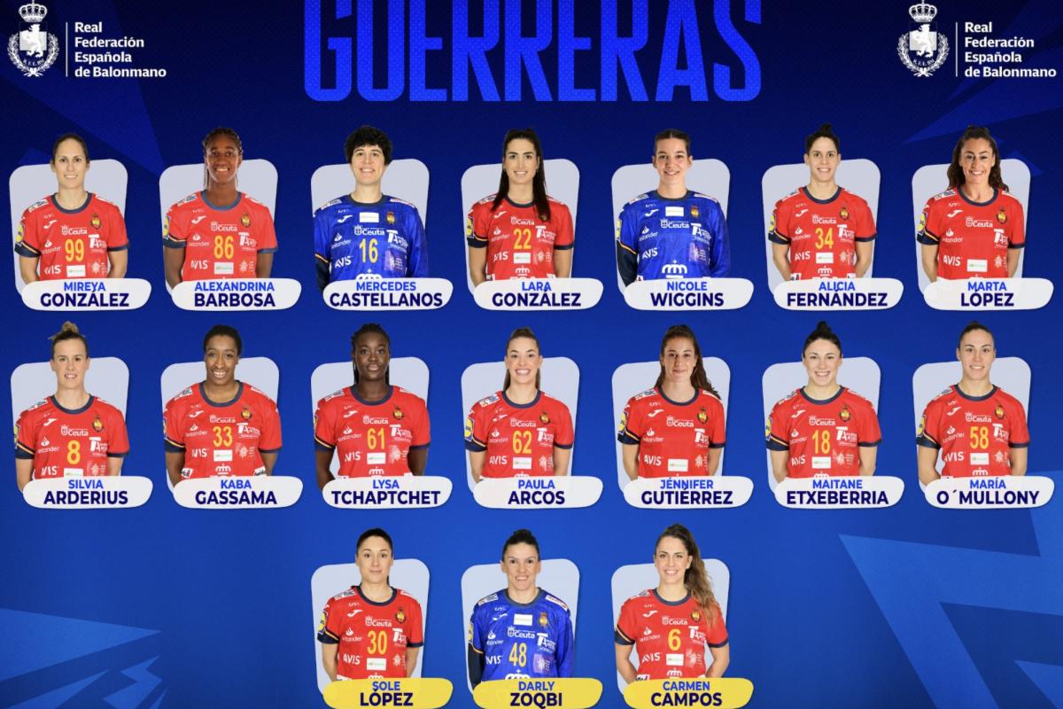 Ambros Martín da la lista de las 'Guerreras' para los Juegos de París