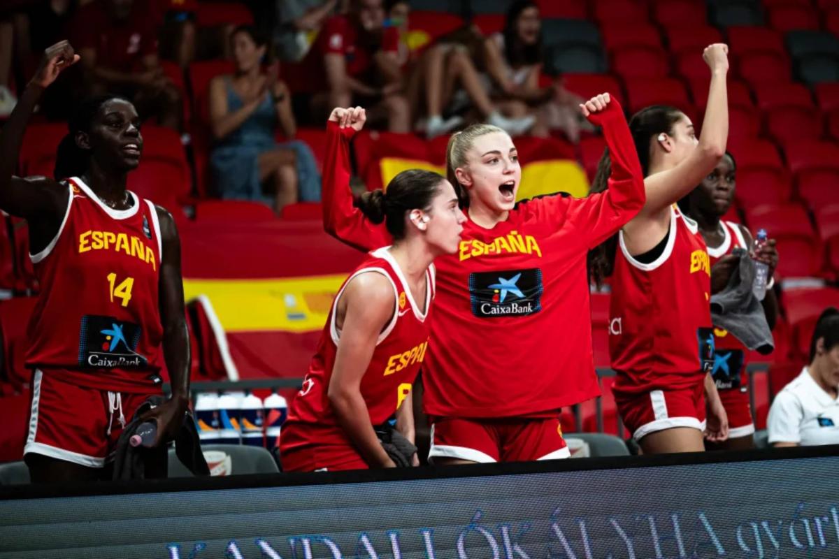 La squadra femminile Under 16 della Spagna ha battuto l’Italia e ha vinto il bronzo agli Europei.