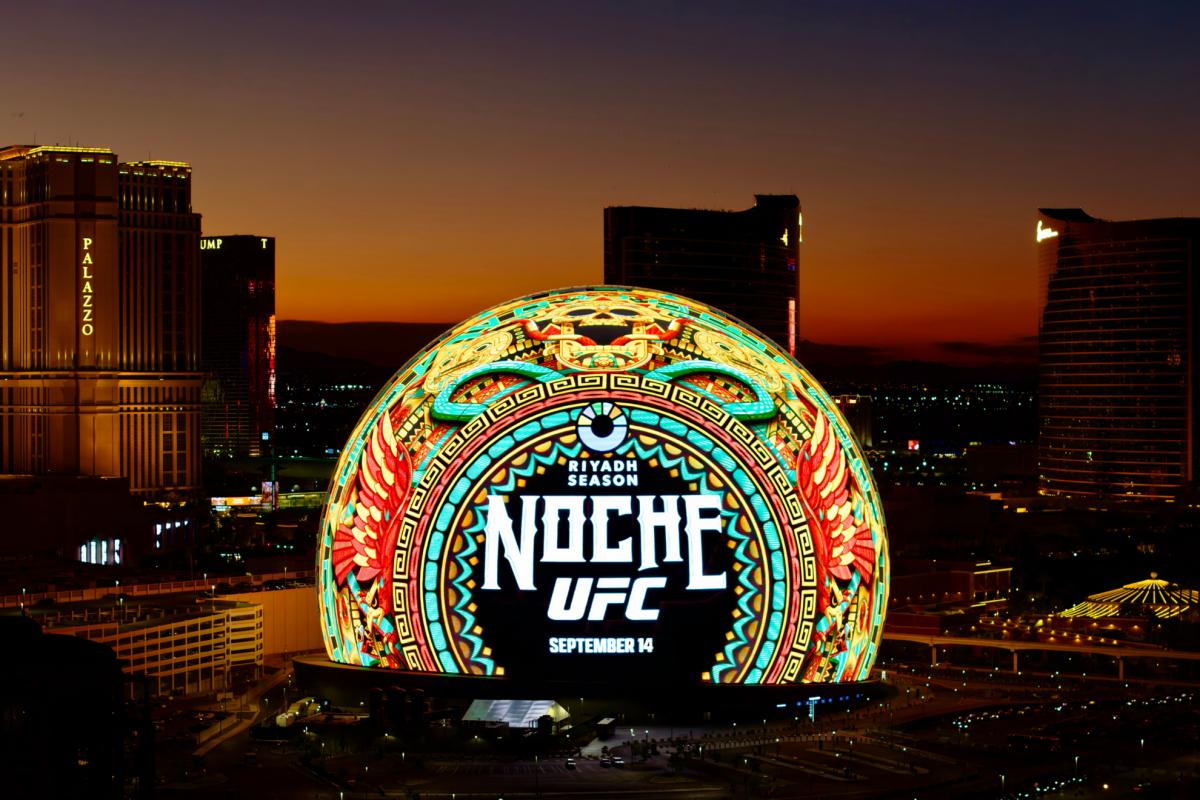 La Esfera de Las Vegas: la mayor locura en la historia de la UFC