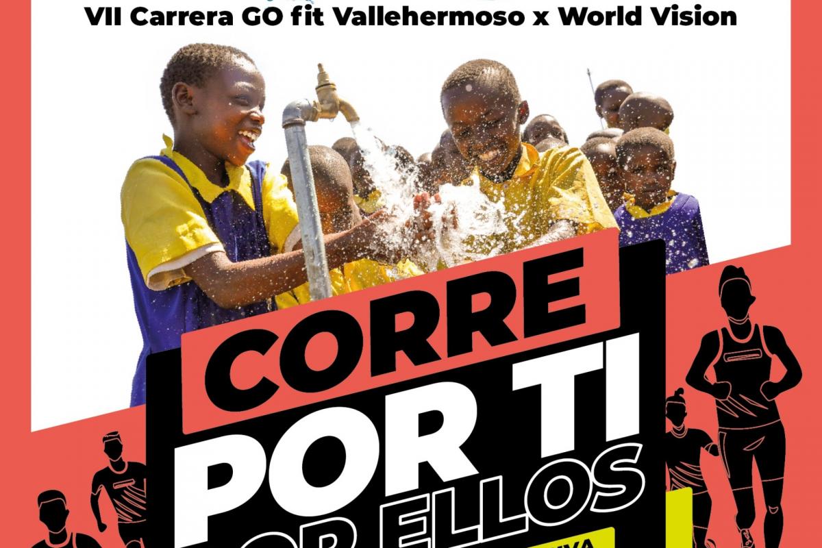 Vuelve la carrera por el agua en África de Go Fit