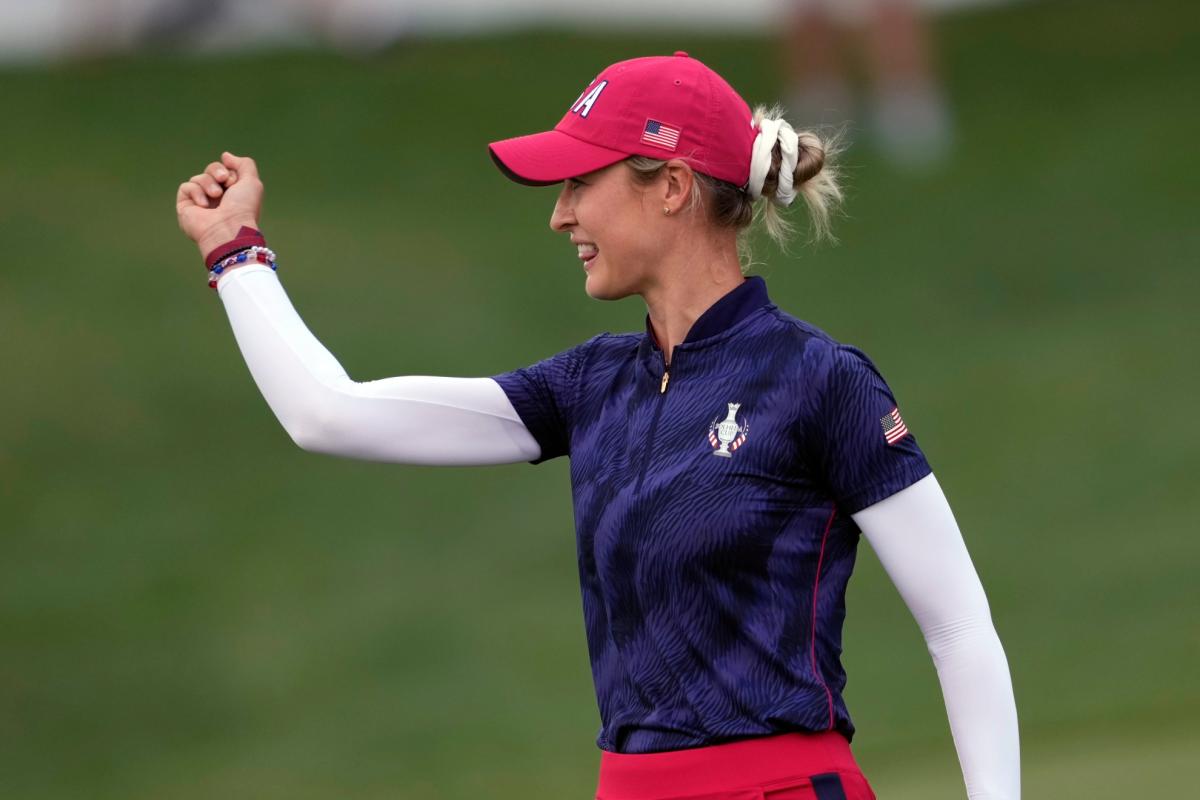 Estados Unidos arrasa en la primera jornada de la Solheim Cup con Korda en modo número uno