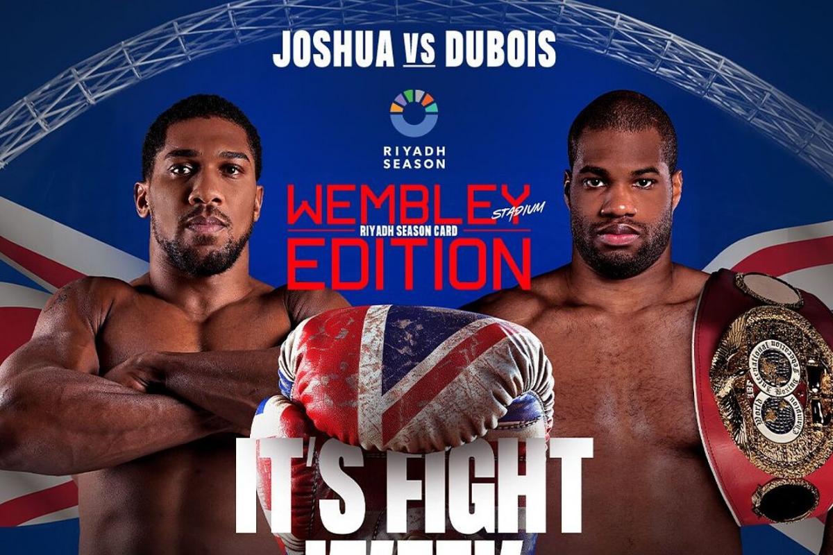 Anthony Joshua vs Daniel Dubois: fecha, hora, dónde ver en España y cartelera del combate de boxeo