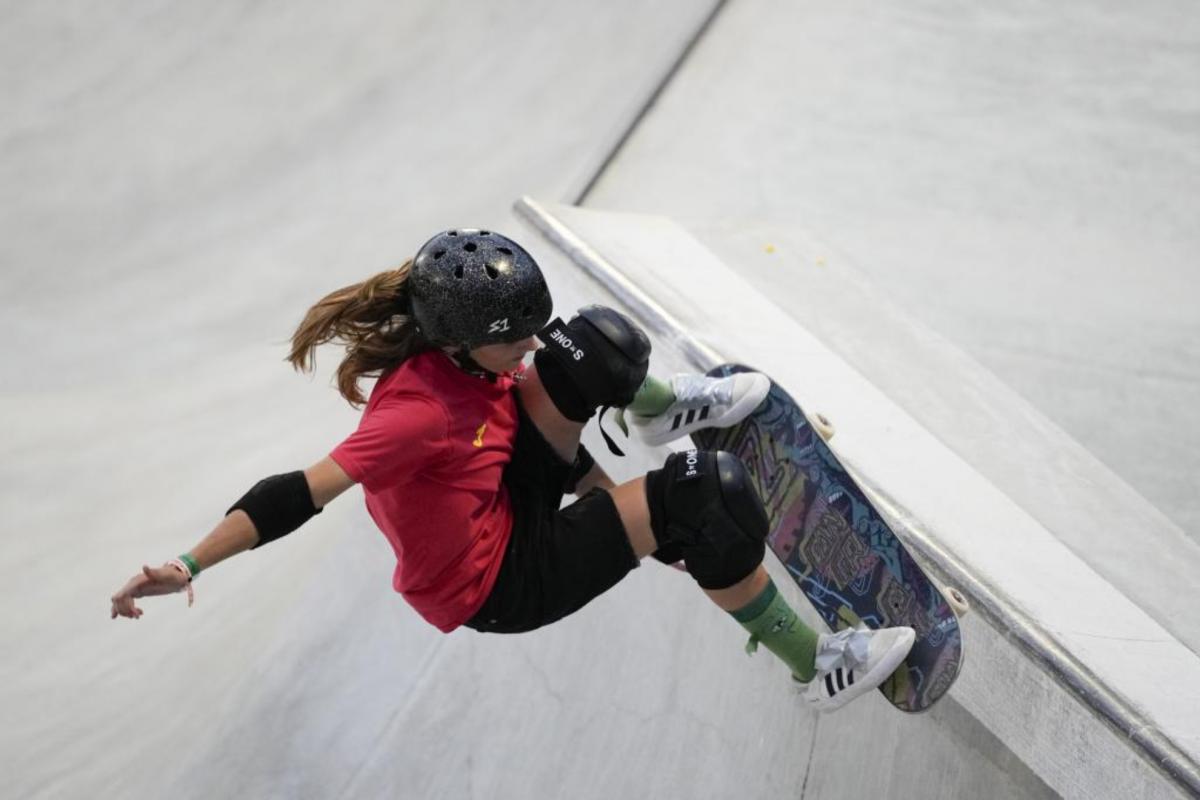 Naia Laso se cuelga el bronce en el Mundial de skateboarding