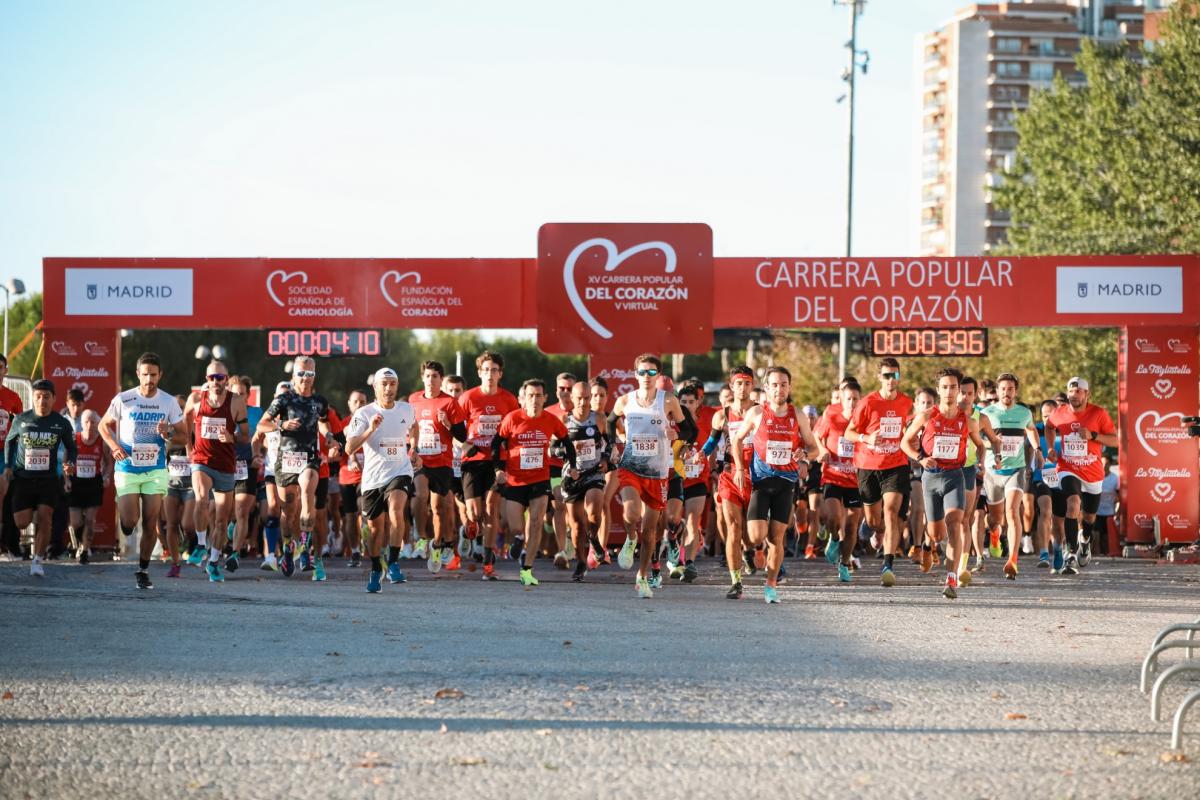 La Carrera Popular del Corazón, con Águeda Marqués y Yago Rojo de padrinos, cumple 15 años