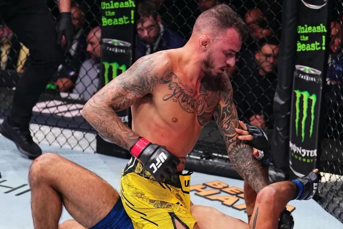 Renato Moicano se rompe el hombro en UFC Paris