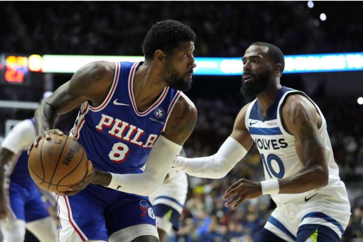 A estreia de Paul George entusiasma os Sixers