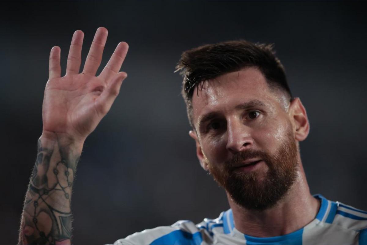 Messi alucina con Nico Paz