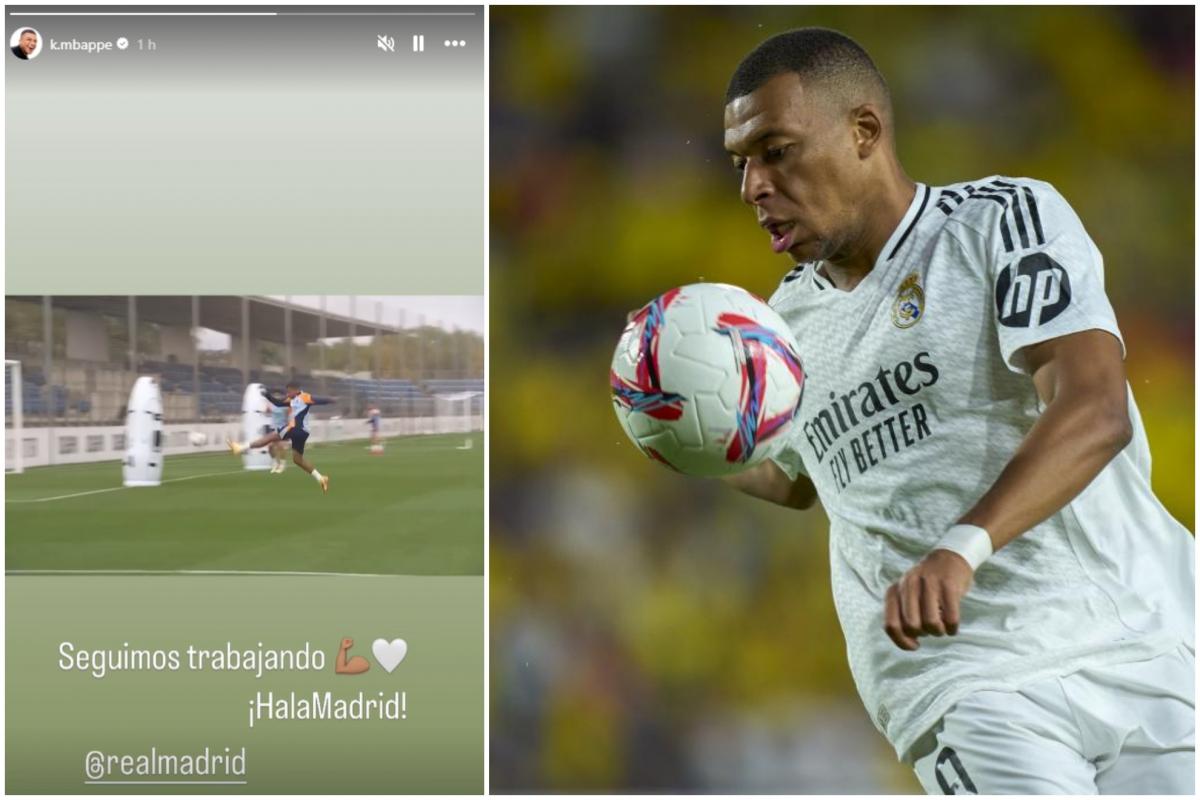 A mensagem de Mbappé em um vídeo com uma coleção de belos gols: "Continuamos a trabalhar"