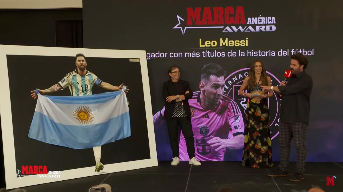 A história por trás da espetacular pintura hiper-realista que Messi recebeu