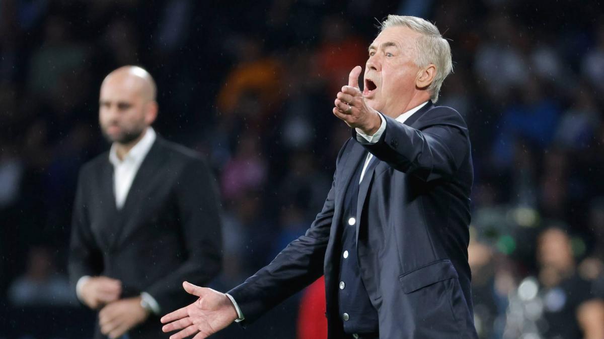 A conversa entre Ancelotti e Hernández Hernández após a partida: "Eu estava definitivamente errado"