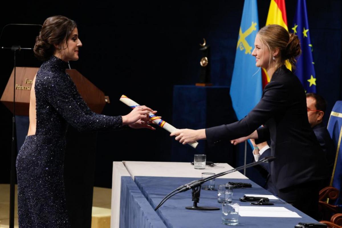 Carolina Marín recibe el Princesa de Asturias de los Deportes