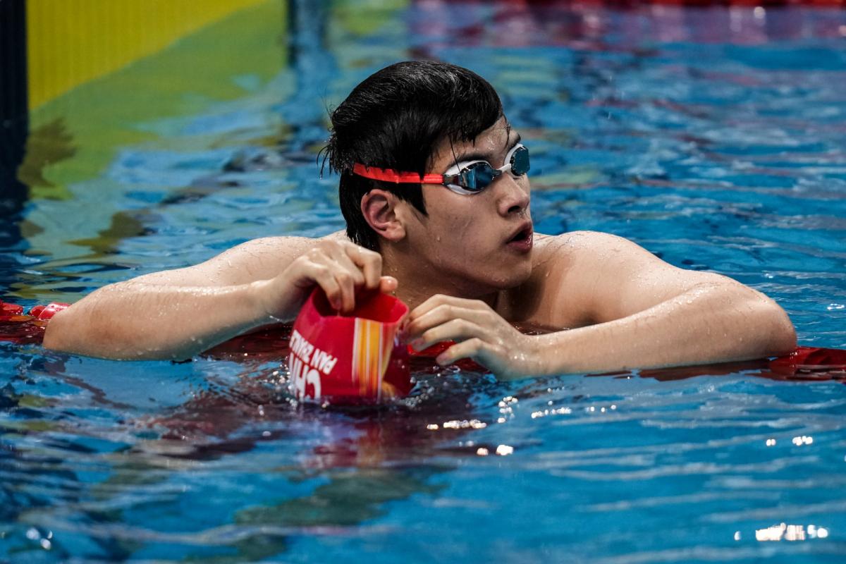 Tuan Zhanle, rekor dunia gaya bebas 800 m di Piala Dunia Incheon