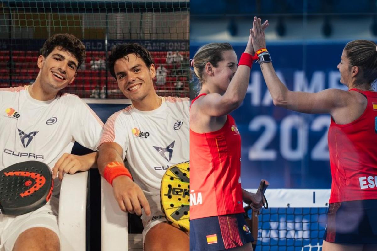 Así es el camino de España hasta la final del Mundial de pádel 2024