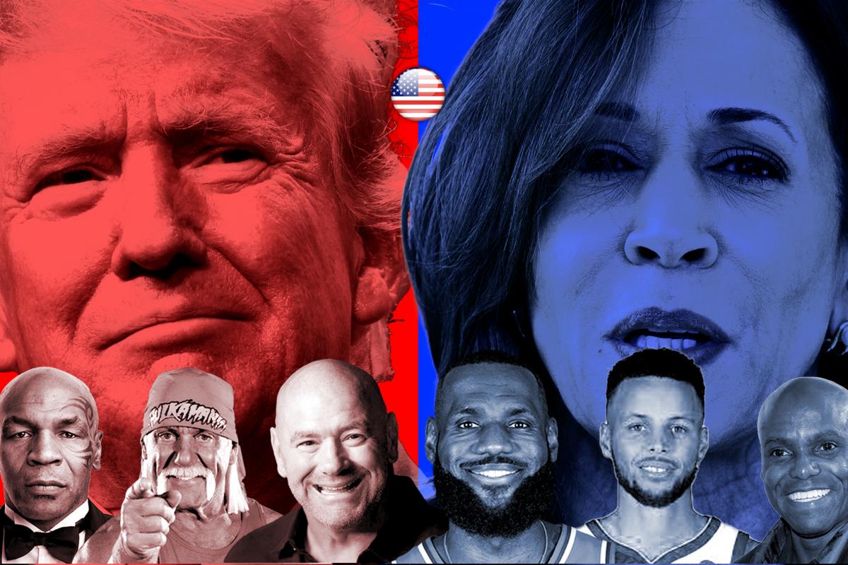 Kamala Harris or Donald Trump: American sports also vote