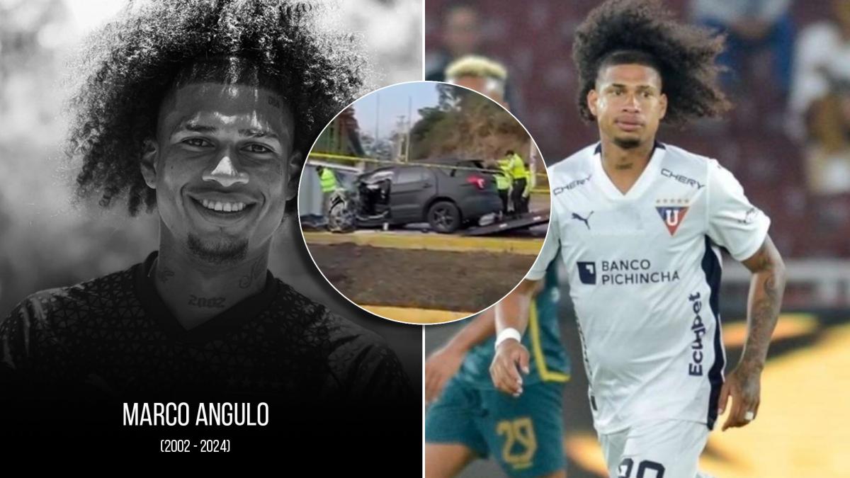 Muere con 22 años Marco Angulo tras el accidente en el que fallecieron dos futbolistas