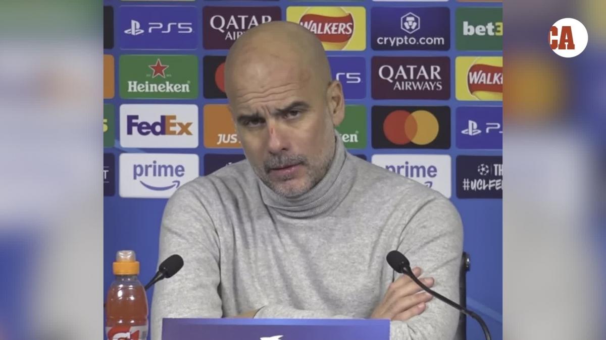 Guardiola clarifies his words about his scratches: “I in no way intended to downplay their significance”