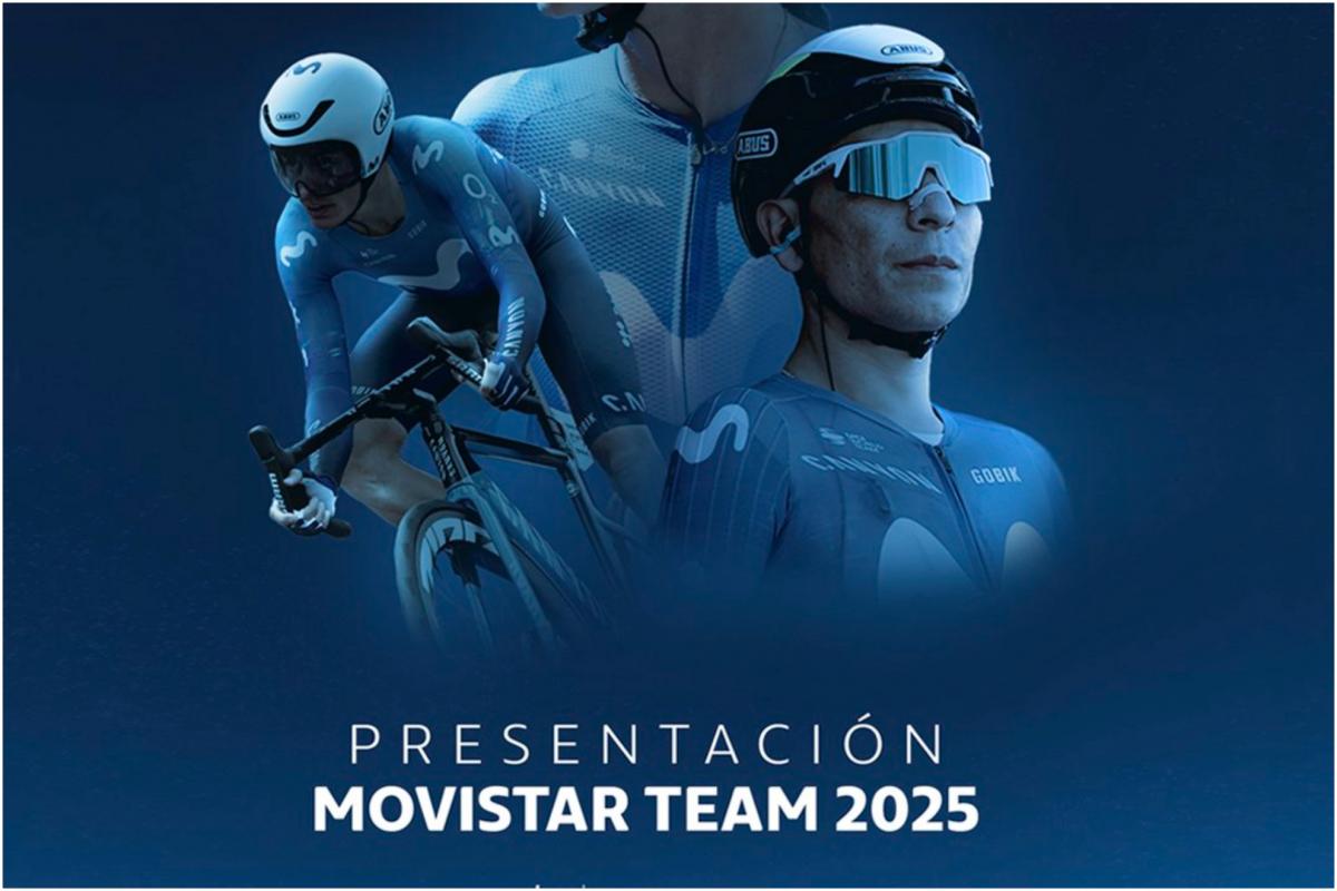 Sigue en directo la presentación de Movistar Team 2025