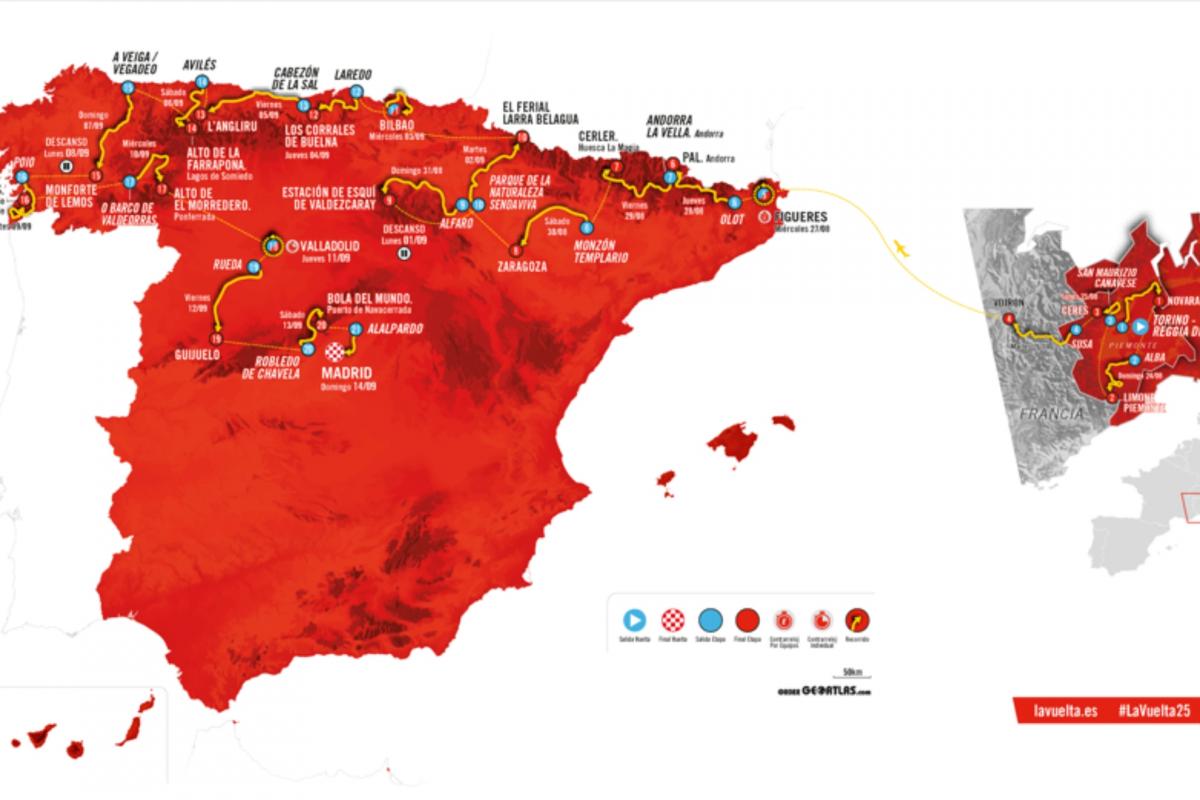 Una Vuelta sólo para leyendas: así será la renovada edición de 2025