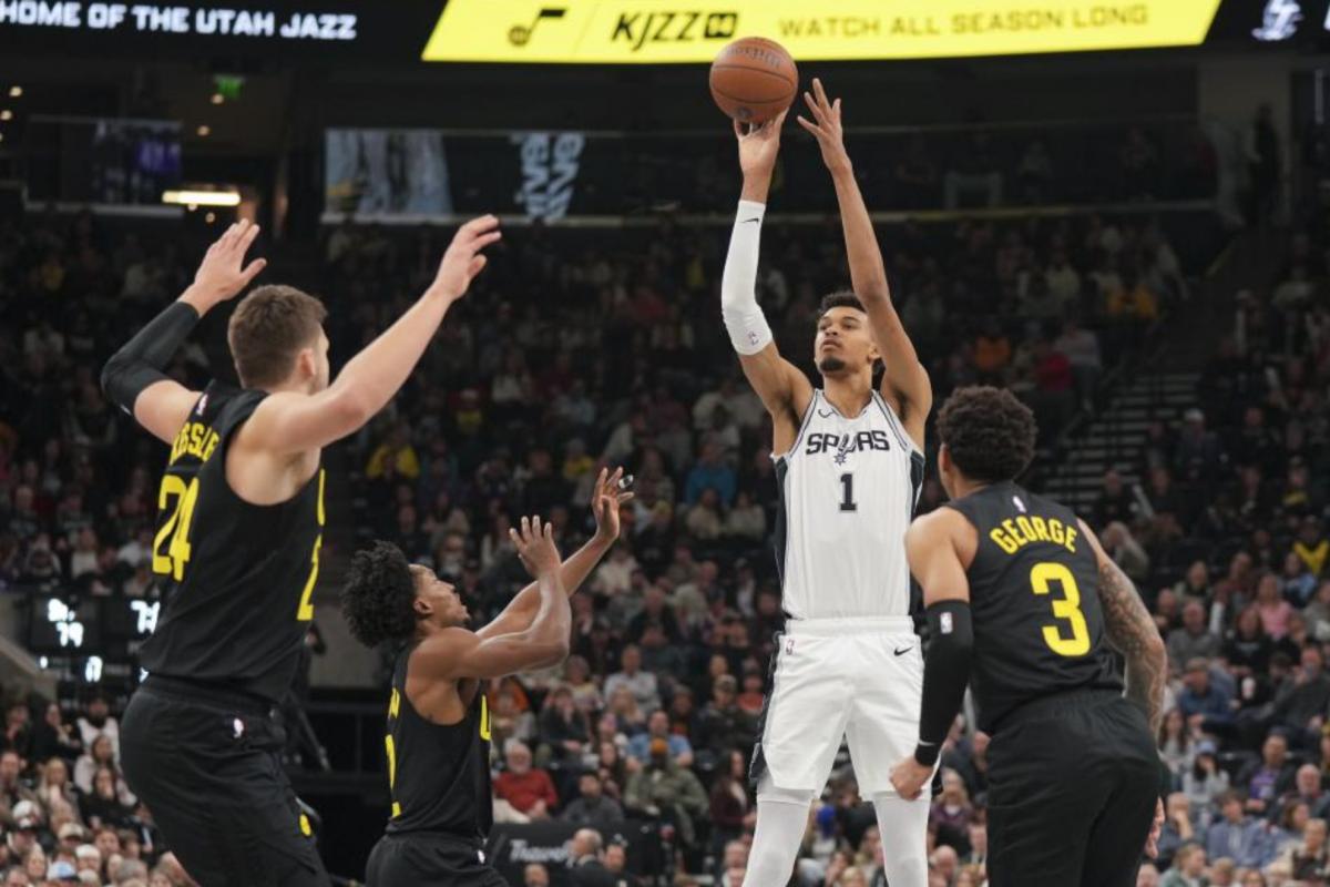 El dato de locura de Wembanyama con el que supera a triplistas como Harden, Allen y ¡Curry!