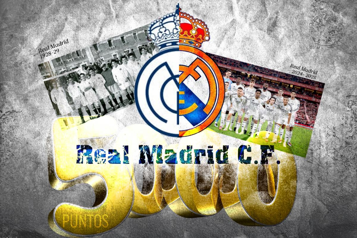 El Madrid tiene a tiro el punto 5.000 en la historia de la Liga