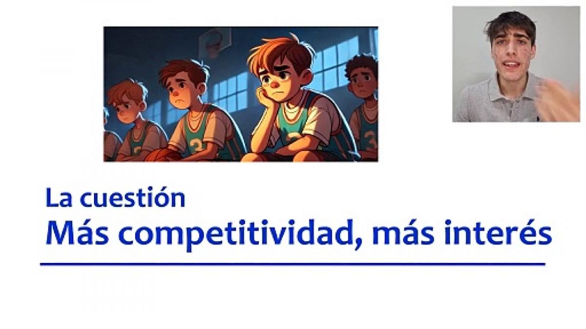 Un canterano del Estu presenta un sistema inteligente para acabar con las palizas y goleadas en el deporte de base