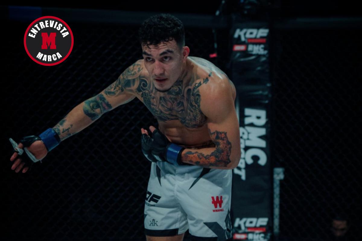 Isai Villamur, el español que llama a la puerta desde Londres:  Mi objetivo es llegar a la UFC 