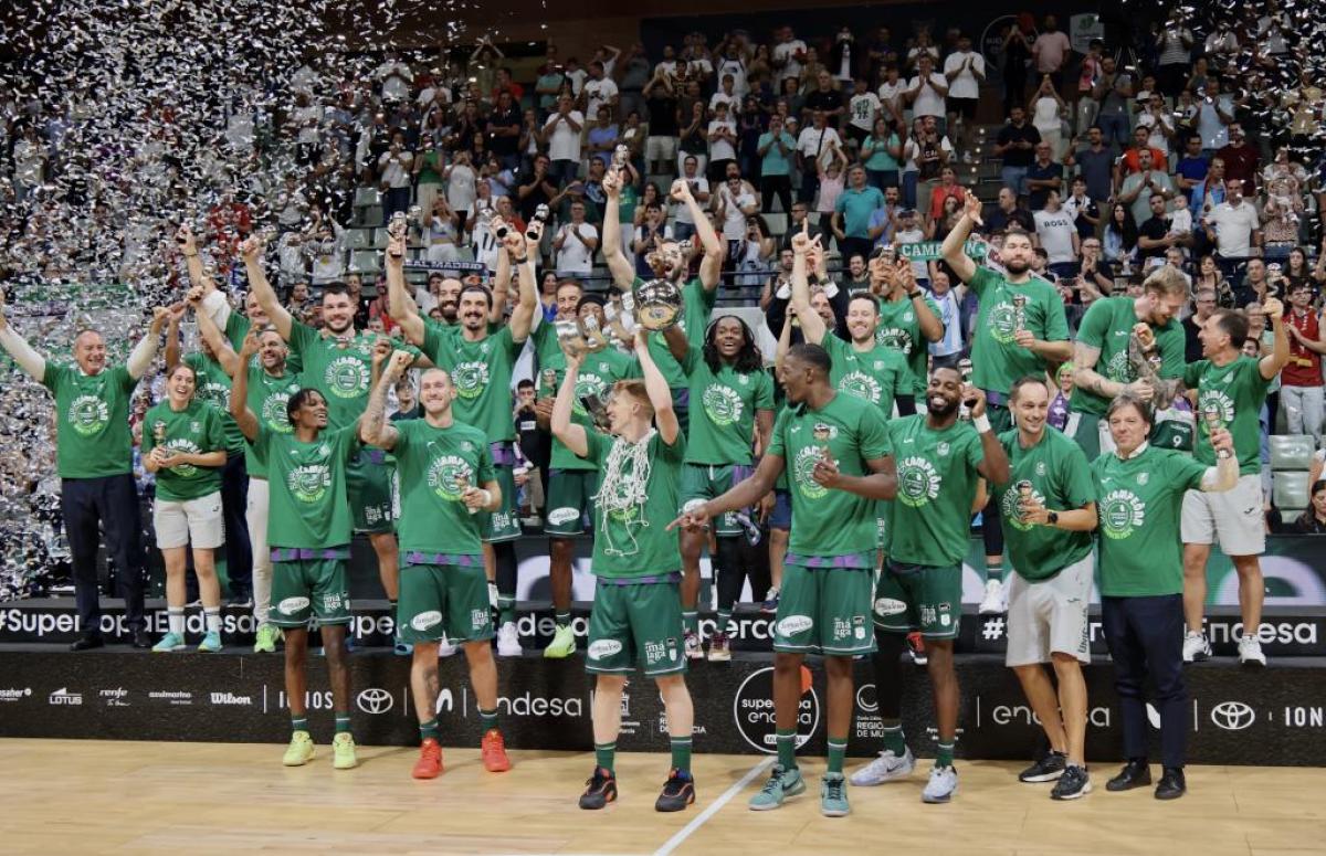 La Supercopa Endesa 2025, los próximos 27 y 28 de septiembre en Málaga